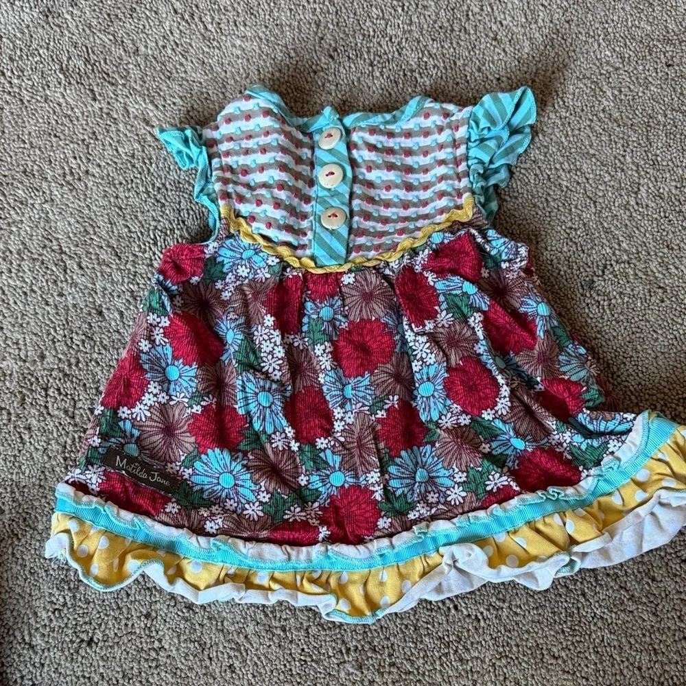 Matilda Jane Elfish Flutter Shirt Girls 6-12 M